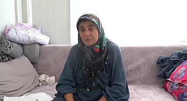 Konteynerda kalan yüzde 86 engelli raporu bulunan depremzede: 