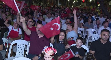 Konyaaltı'nda EuroBasket 2025 yarı final heyecanı yaşandı 