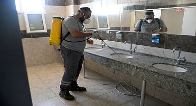 Kuşadası Belediyesi’nden okullarda hijyen mesaisi