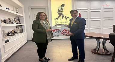 Kütahya Belediye Başkanı Kahveci'den Afyonkarahisar Belediye Başkanı Köksal'a ziyaret