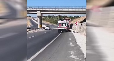 Malatya'da duvara çarpan hafriyat kamyonunun sürücüsü öldü
