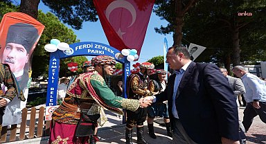 Manisa Ahmetli'ye yeni sosyal tesis: Ferdi Zeyrek Parkı açıldı