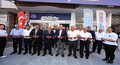 Manisa Büyükşehir Belediyesi'nden Ahmetli'de Halk Ekmek ve Halk Mandıra 