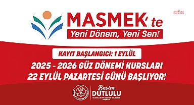 Manisa Büyükşehir Belediyesi Sanat ve Meslek Eğitimi Kursları'nda kayıt dönemi başladı 