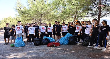 Marmaris’te orman ve deniz temizliği
