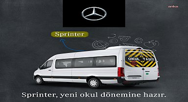 Mercedes-Benz Sprinter ile okul yolu daha güvenli