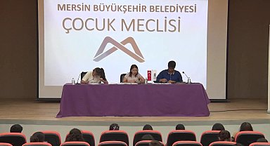Mersin Büyükşehir Belediyesi Çocuk Meclisi’nin eylül ayı toplantısı yapıldı