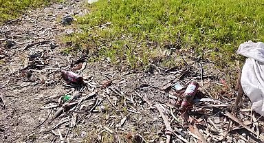 Mersin Büyükşehir Belediyesi'nden Berdan Baraj Gölü havzasında temizlik çalışması