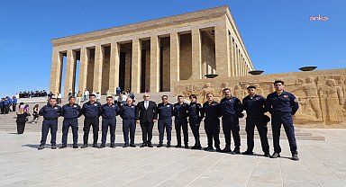 Mersin İtfaiyesi, Ata'nın huzuruna çıktı