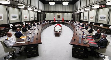 MGK Bildirisi: Terör duvarının tamamen yıkılarak huzur, refah ve güven ikliminin daim kılınmasına yönelik irade teyit edildi 