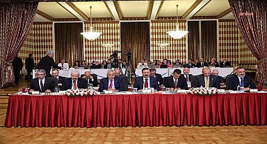 Milli Dayanışma Kardeşlik ve Demokrasi Komisyonu toplantısı... TÜSİAD Başkan Yardımcısı Diren: 