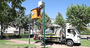 Muğla Büyükşehir Belediyesi'nden parklara kameralı güvenlik ve ücretsiz Wi-Fi