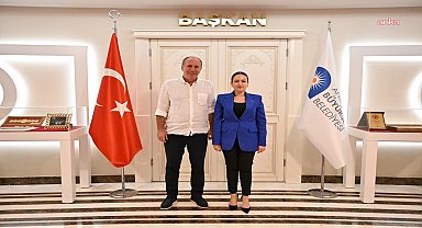 Muharrem İnce, Antalya Büyükşehir Belediyesi Başkan Vekili Özdemir’i ziyaret etti