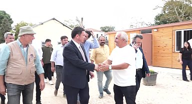 Osmangazi Belediyesi, ata tohumu ürünleri hasat etmeye devam ediyor 