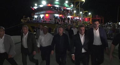 Özgür Özel, balıkçılarla 