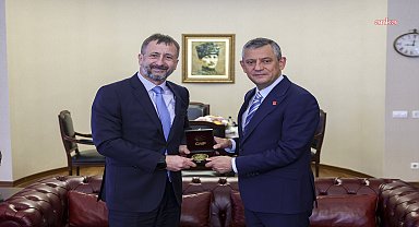 Özgür Özel, Çek Cumhuriyeti Büyükelçisi Stepanek’i kabul etti