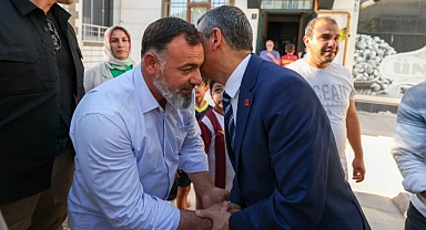 Özgür Özel, şehit ailesini ziyaret etti