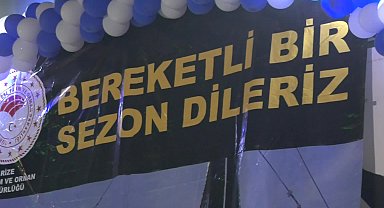 Rize'de 2025-2026 balık av sezonu, Merkez Balıkçı Barınağı'ndaki törenle açıldı