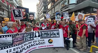 Samsun Devrimci 78'liler Derneği’nden 12 Eylül açıklaması: 