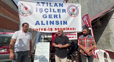 Şavşat’ta mahkeme kararına rağmen işe iade edilmeyen belediye işçilerine DİSK'ten dayanışma ziyareti