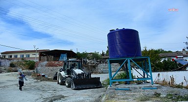 Şehzadeler Belediyesi’nden Kalemli Mahallesi’ne 10 tonluk su tankı