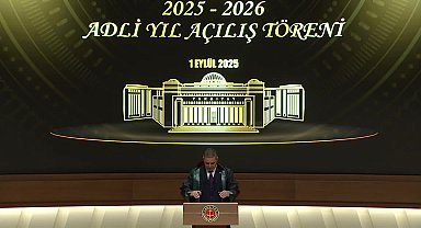 TBB Başkanı Erinç Sağkan, 2025-2026 Adli Yılı Açılış Töreni'nde konuştu