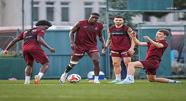 Trabzonspor, Fenerbahçe maçının hazırlıklarına başladı