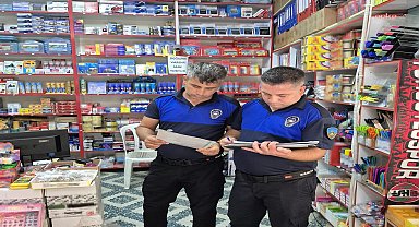 Turgutlu Belediyesi'nden kırtasiye ve matbaalara denetim 