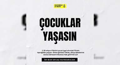 Uluslararası Af Örgütü’nden Filistinli çocuklar için küresel kampanya