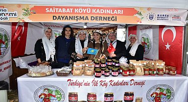 Uluslararası Bursa Gastronomi Festivali, kadın üreticilerin katkısıyla zenginleşti