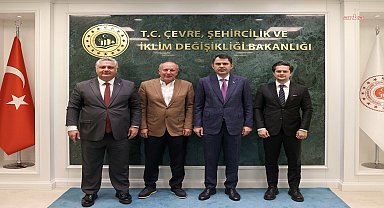 Yalova Belediye Başkanı Gürel ve Muharrem İnce'den Bakan Kurum'a ziyaret