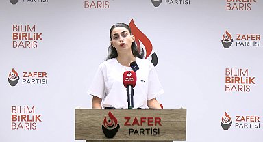 Zafer Partisi Gençlik Kolları Sözcüsü Şeymanur Alkan: Okumanın bile pahalı olduğu bu ülkede insan hayatı ucuz hale geldi