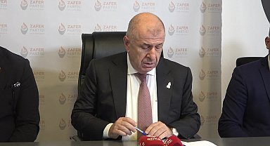 Zafer Partisi Genel Başkanı Özdağ: 