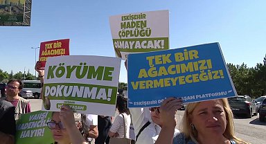 Zeytinlik alanların madencilik faaliyetlerine açılması... AYM önünde toplanan STK'lar: ''Anayasa Mahkemesi'nin hukuku işleteceğine inanıyoruz'' 