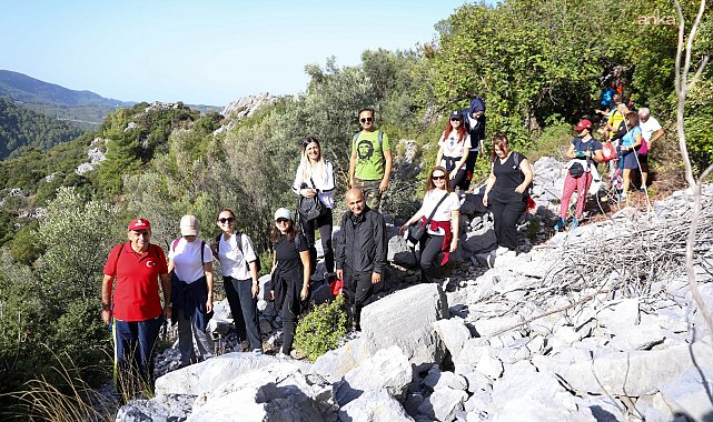 1. Alanya Keykubad Göç ve Kervan Yolları Yürüyüşü tamamlandı
