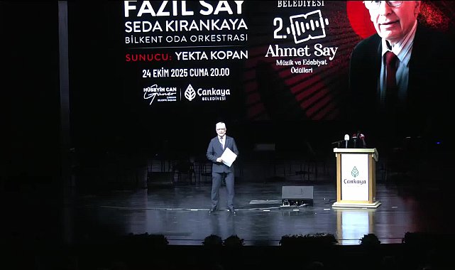 Çankaya’da Ahmet Say Ödülleri sahiplerini buldu