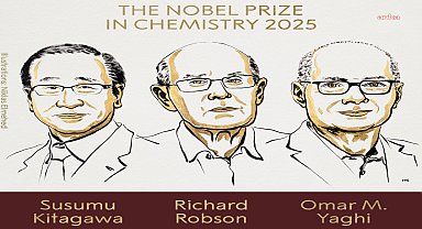 2025 Nobel Kimya Ödülü'nü kazanan belli oldu