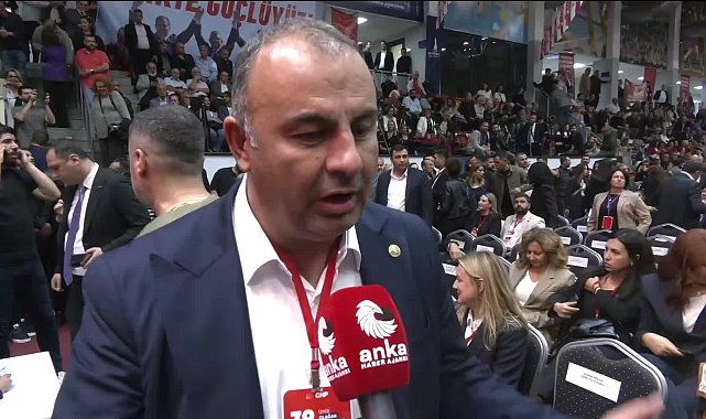 39'uncu CHP İzmir Olağan İl Kongresi… CHP İzmir Milletvekili Ednan Arslan: Biriz, bütünüz, güçlüyüz, umutluyuz