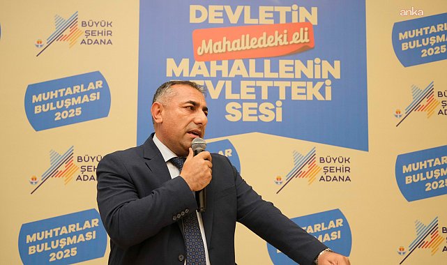 Adana Büyükşehir Belediye Başkan Vekili Geçer: