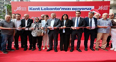 Adana Büyükşehir Belediyesi'nin Kent Lokantası açıldı