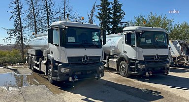 Adıyaman Belediyesi temizlik filosuna iki yeni arazöz eklendi