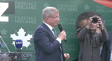 Ahmet Davutoğlu'dan 'fotoğraf' eleştirilerine yanıt: Hiç kimseye eyvallahım olmadı