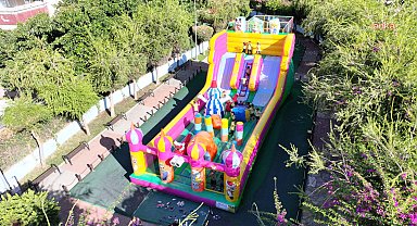 Alanya Belediyesi balon parkını yeniledi 