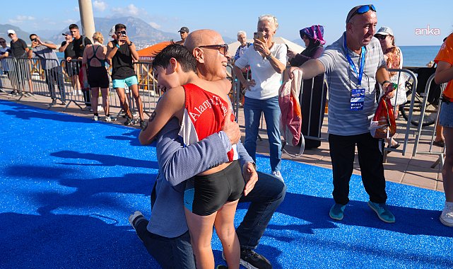 Alanya Triatlonu, halk yarışları ile başladı