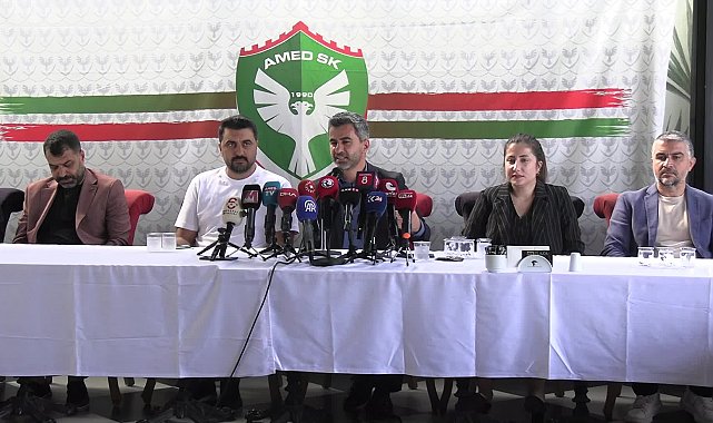 Amedspor Başkanı Nahit Eren: “Herkesin bize ait olan renge, kültüre, kimliğe saygı duymasını bekliyoruz”