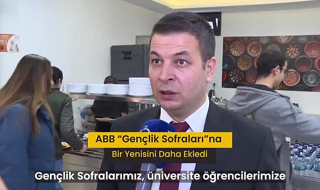 Ankara Büyükşehir Belediyesi, Anıttepe Gençlik Sofrası'nı hizmete açtı