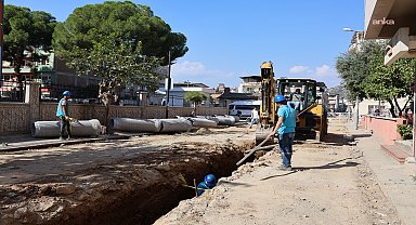 Aydın Büyükşehir Belediyesi, altyapı yatırımlarına devam ediyor