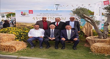 Ayvalık'ta Zeytin ve Zeytinyağı Büyük Festival Pazarı çıldı