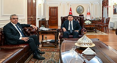 Bakan Tunç, Mehmet Uçum'u kabul etti