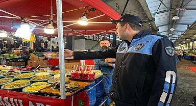Bakırköy Belediyesi Zabıta Müdürlüğü ekipleri, pazar denetimlerine devam ediyor